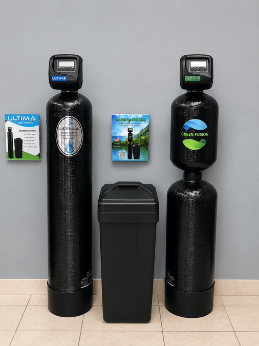 Hybrid water softener system by Ultima Water Products